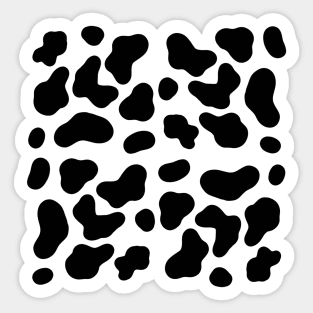 Cow print Sticker